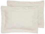 Ζεύγος Μαξιλαροθήκες Oxford (50x70) Das Home 0288 White