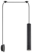 Φωτιστικό Οροφής  SE21-BL-5-BL1W ADEPT TUBE BLACK Black Pendant+ - 51W - 100W - 77-8903