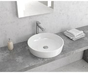 Karag LT 3206 Νιπτήρας Επικαθήμενος Λευκό Πορσελάνη LT3206