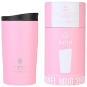 Ποτήρι Θερμός 350ml Estia Save The Aegean Travel Mug Pink 01-20408