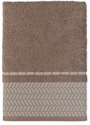 Πετσέτα Frond Brown Madi Χεριών 30x50cm 100% Cotton