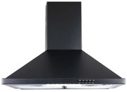 Hausberg HB-1260NG Απορροφητήρας Καμινάδα Κουζίνας 60cm Μαύρο