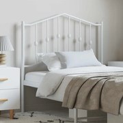 vidaXL Κεφαλάρι Λευκό 100 εκ. Μεταλλικό