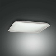 Φωτιστικό Οροφής - Πλαφονιέρα Led Hugo 3645-61-102 White Fabas Luce Μέταλλο,Γυαλί