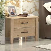 Savvidis Furniture  Κομοδίνο Ν1 55x45x48εκ Μελί Μελαμίνη BEST-890001