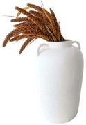 Βάζο Pottle 230TRV1352 18x18x27,5cm White Aberto Design Κεραμικό