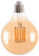 ΛΑΜΠΤΗΡΑΣ GLOBO LED FILAMENT 12W E27 3000K ΧΡΥΣΟ HM4049.02