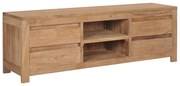Έπιπλο Τηλεόρασης 115x30x40 εκ. από Μασίφ Ξύλο Teak 282846