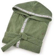 Μπουρνούζι Timeless 2 Eponge 666288 Khaki Tommy Hilfiger