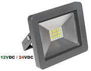 Adeleq Προβολέας Led-Smd 10W 12/24Vdc 4000K Ip65 Ανθρακί 3-310221