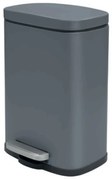 Κάδος Απορριμμάτων Akira 05392.002 5lt Grey Metal