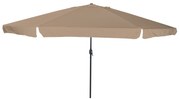 vidaXL Ομπρέλα Κήπου ø395x245 cm Ταουπέ