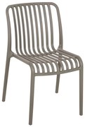 Καρέκλα CONVEE C6104.07 Πολυπροπυλενίου Dark Olive 48x56x79Y εκ. 48x56x79 εκ.