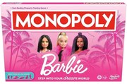 Επιτραπέζιο Παιχνίδι Monopoly Barbie G0038 Για 2-6 Παίκτες Multi Hasbro