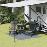 vidaXL Χαλκάκι Σκηνής Μπλε γκρι 250 x 200 cm Πολυαιθυλένιο