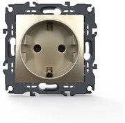 PRIME ΠΡΙΖΑ ΣΟΥΚΟ ΑΣΦΑΛΕΙΑΣ 1x2P+E 16A 250VAC IP20 MAT ΣΑΜΠΑΝΙΖΕ ACA 1000116004