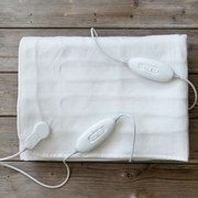 Κουβέρτα Ηλεκτρική White Nima Υπέρδιπλo 140x160cm Πολυέστερ