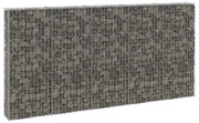 vidaXL Συρματοκιβώτιο Τοίχος 300x30x150 εκ. Γαλβαν.Χάλυβας + Καλύμματα