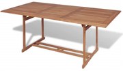 ΤΡΑΠΕΖΙ ΚΗΠΟΥ 180 X 90 X 75 ΕΚ. ΑΠΟ ΜΑΣΙΦ ΞΥΛΟ TEAK 43034