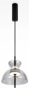 Κρεμαστό Φωτιστικό Οροφής LED 12W Γυαλί 30,3cm Bangkok Maytoni MOD185PL-L6B3K5 Φιμέ/Smoke