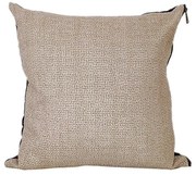 Μαξιλάρι Διακοσμητικό (Με Γέμιση) Glam 018881 Διπλής Όψης Rusty Red-Beige 45X45 Polyester,Ύφασμα
