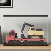 vidaXL Κουτί Βιτρίνας Διαφανές Ακρυλικό 56x36x37 εκ.