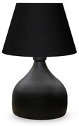 Table lamp PWL-1068 Ε27 black D22x32cm 22x22x32 εκ.