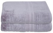 Πετσέτα Modal 3 Grey Anna Riska Προσώπου 50x100cm Cotton-Physical Fiber