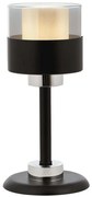 Φωτιστικό Επιτραπέζιο 683AVN2112 Φ16x36cm 1xE27 40W Black-Silver Opviq