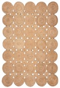 Χαλί Καλοκαιρινό (140x200) Βιοκαρπέτ Jute Rug BRD/99 Natural