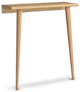 Κονσόλα επιτοίχια Fiona Megapap από μελαμίνη χρώμα oak 60x22x73εκ.-GP022-0060,2