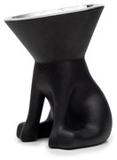 Ταΐστρα σκύλων United Pets Up Elisabeth Μαύρο Ανοξείδωτο ατσάλι πολυαιθυλένιο 1 L