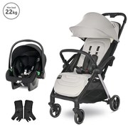 LORELLI ΠΟΛΥΚΑΡΟΤΣΙ 2 ΣΕ 1 ΜΕ ΚΑΘΙΣΜΑ ΑΥΤΟΚΙΝΗΤΟΥ GREY LORET 10021992406