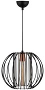 Φωτιστικό Οροφής Fellini 527ABY1776 Φ33x124cm 1xE27 40W Black-Bronze Opviq