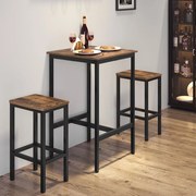 Τραπέζι Μπαρ (60x60x92) Vasagle LBT25X