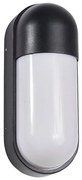 Απλίκα Φωτιστικό Τοίχου LED 10W IP54 3000K Μαύρο E318 Zambelis-E318-Μαύρο E318
