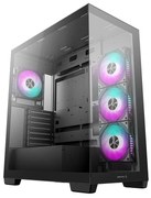 Deepcool CG580 4F Gaming Midi Tower Κουτί Υπολογιστή με Πλαϊνό Παράθυρο και ARGB Φωτισμό Μαύρο