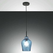 Φωτιστικό Οροφής Stintino 3724-40-244 1xE27 40W Φ18cm 200cm Light Blue La Mia Luce