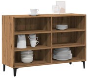 Ραφιέρα Αρτισιανή Δρυς 103,5 x 35 x 70 εκ. από Επεξεργ. Ξύλο