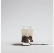 Επιτραπέζιο Φωτιστικό 1xE27 Κρύσταλλο Dimmer Φ22,5cm Fez T1 Prandina-1D04200110116-Ορείχαλκος 1D04200110116