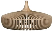 Καπέλο Κρεμαστού Φωτιστικού 1xE27 Δρυς Φ43cm Clava Dine Wood Umage-2343-Μπεζ 2343
