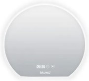 BRUNO καθρέφτης μπάνιου LED BRN-0202, ημικυκλικός, 24W, 73x80cm, IP67
