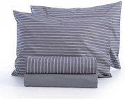 Σεντόνια King Size (Σετ) Nautica By Nef-Nef Homeware Nau Coast Γκρι