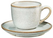 Φλυτζάνι Καφέ Με Πιατάκι Saisons 27110107 90ml Beige Asa Κεραμικό
