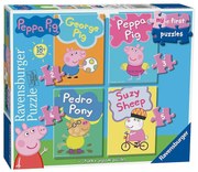 Το Πρώτο Μου Παζλ Peppa Pig 06960 4 Σχέδια 14τμχ 17x12cm 1,5 Ετών Multicolor Ravensburger