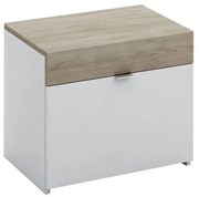 Κομοδίνο My Box 09-0786 50x36x43 Sonoma-White