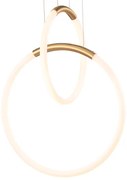 Φωτιστικό Κρεμαστο Aca ZM31LEDP40BR VENUS Οξυντέ (Bronzed) 3000K