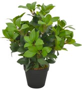 vidaXL Δάφνη Τεχνητή Πράσινη 40 εκ. με Γλάστρα