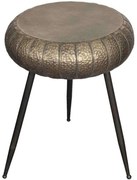 Σκαμπό 157-124-048 47x62cm Bronze