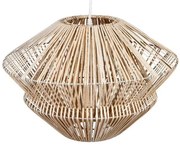 Φωτιστικό οροφής μονόφωτο PWL-1102 Pakoworld Ε27 μπεζ Φ44x31εκ 199-000455 Μπεζ